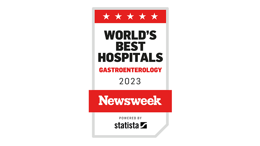 Newsweek world best hospital gastroenterology