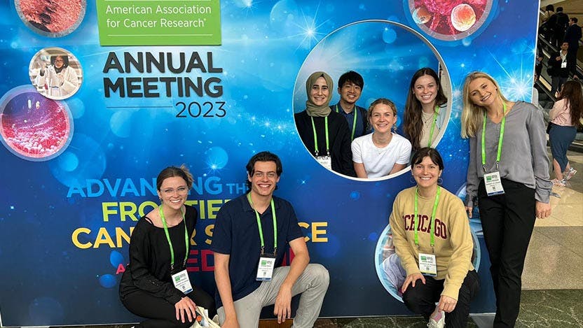 Faculty, researchers and trainees from the UChicago Medicine Comprehensive Cancer Center joined the world cancer research community in Orlando to share their latest findings at the 2023 AACR annual meeting.
