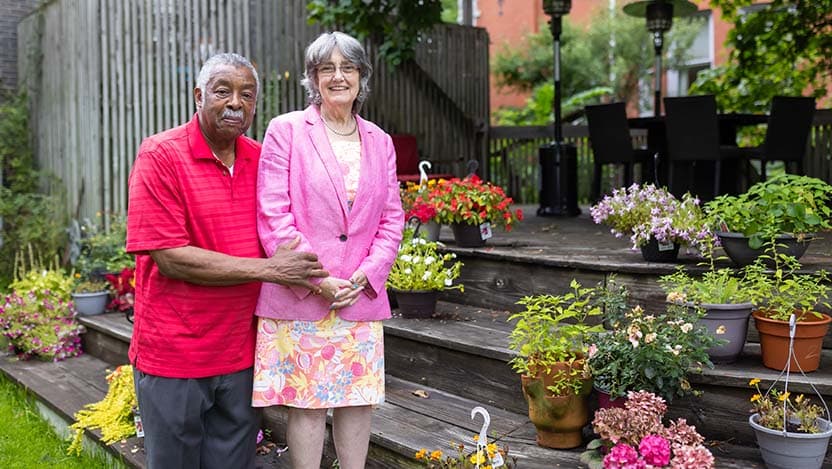 Therese McGee received CAR T-cell therapy for cancer and is now in remission