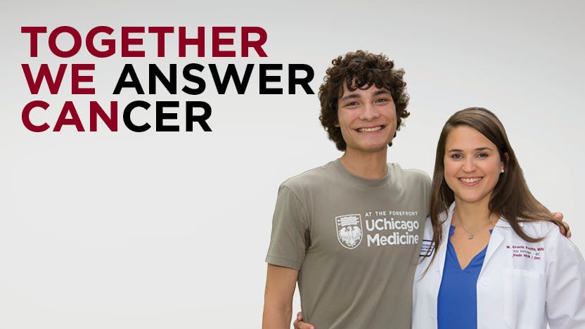 Together We Answer Cancer banner