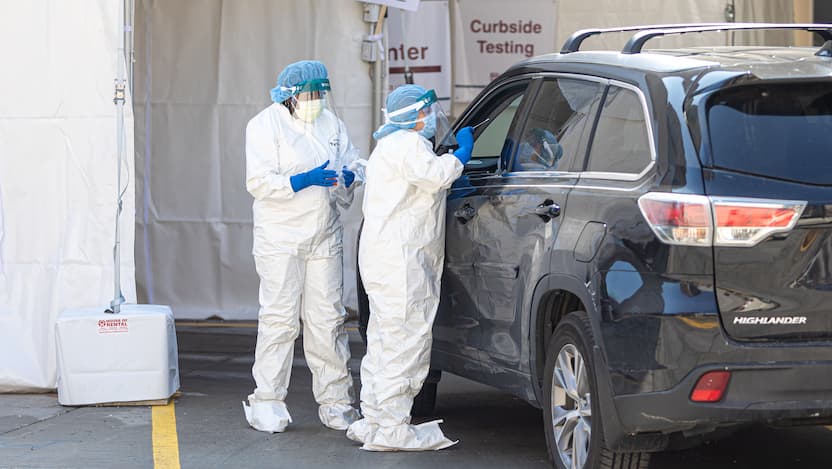 curbside COVID-19 testing