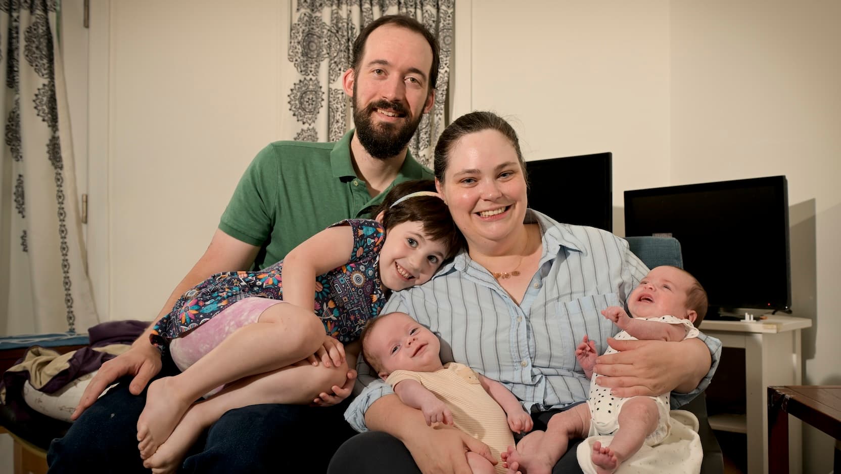 Elizabeth Huggins and family