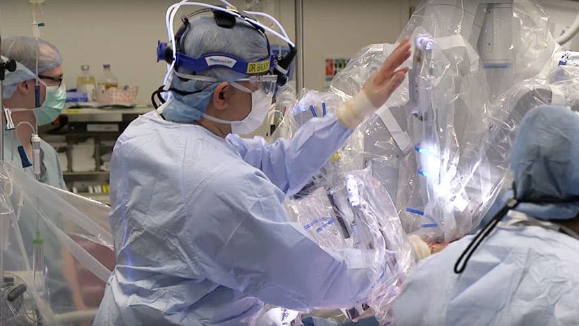 Husam Balkhy's 500th robotic surgery