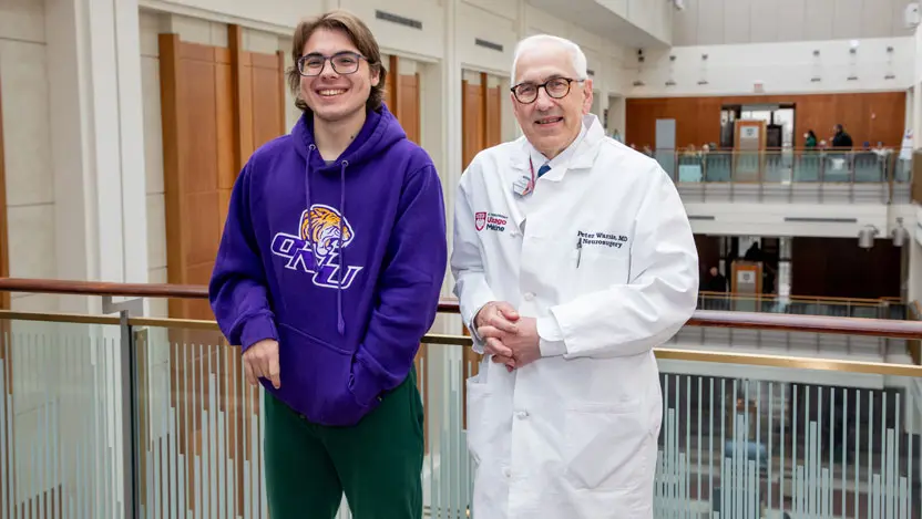 Thor Marchio and Dr. Peter Warnke