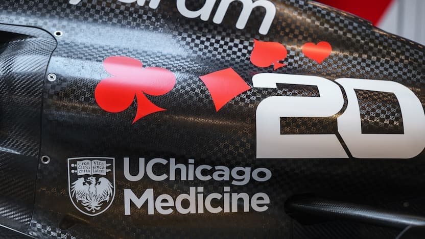 Car with UChicago Medicine logo