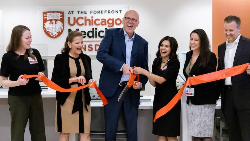 Ribbon cutting ceremony