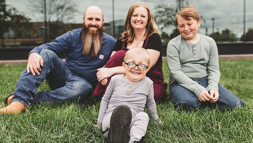 Jameson Justen and his family