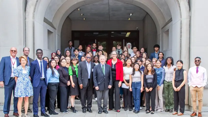 Attendees gathered for the 10th Annual Summer Research Symposium