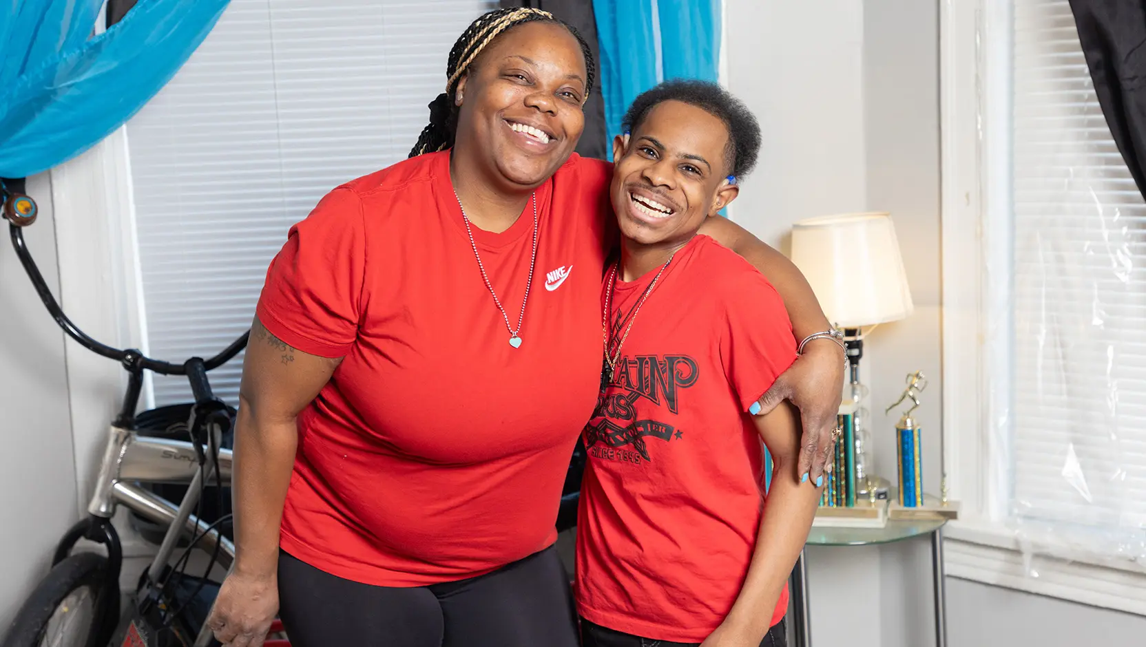 Jatorie Powers (patient) and mother Contoria Powers