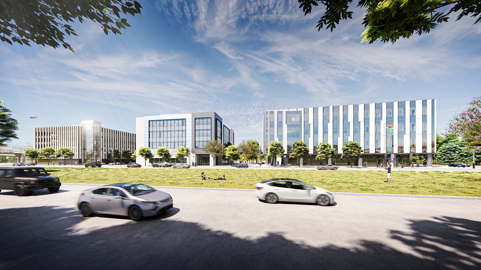 Washington Park healthcare campus rendering