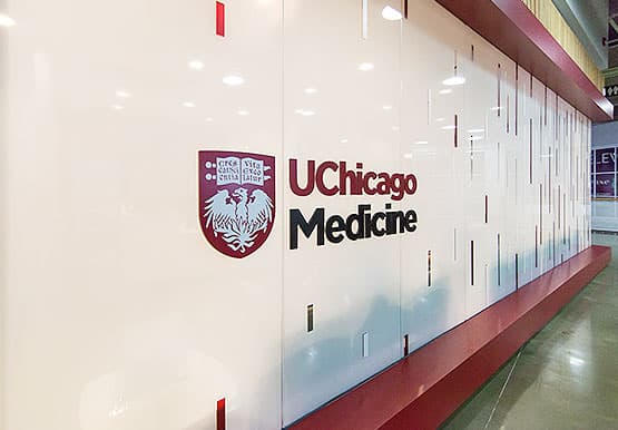 Entrance to UChicago Medicine South Loop in Southgate Market