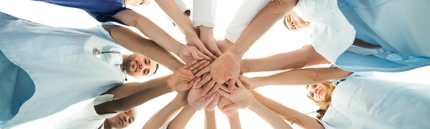 Stock image of multidisciplinary team