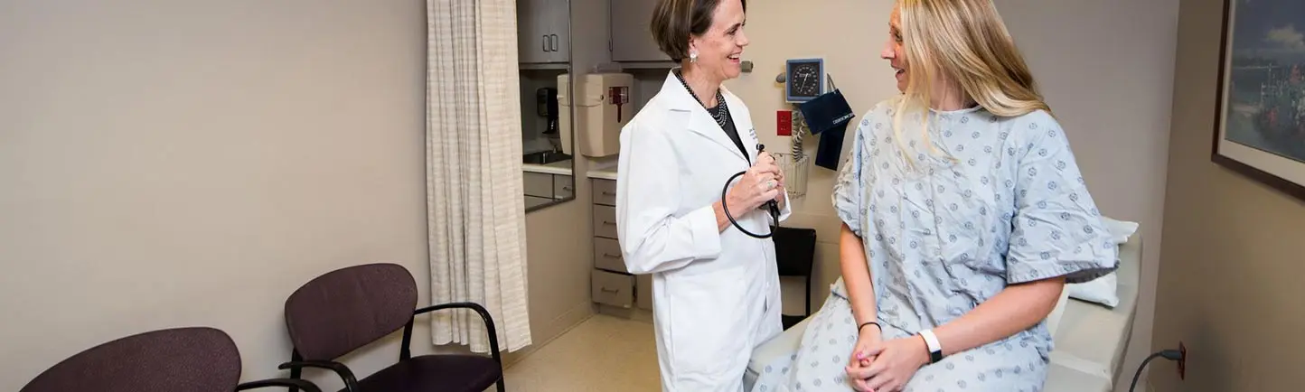 Dr. Ferguson with patient July 27, 2018