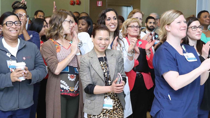 Nurses cheer as UChicago Medicine receives Magnet recognition