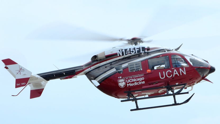 New UCAN helicopter