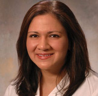 Medical oncologist Rita Nanda, MD